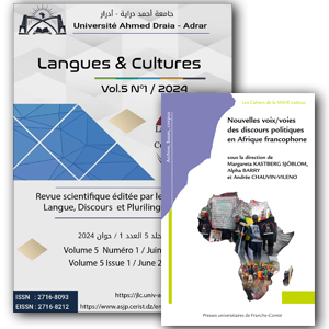 Recension Langues cultures Nouvelles voix Afrique