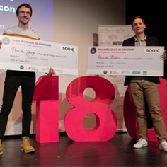 Remi Dorgnier prix du public en finale régionale MT180