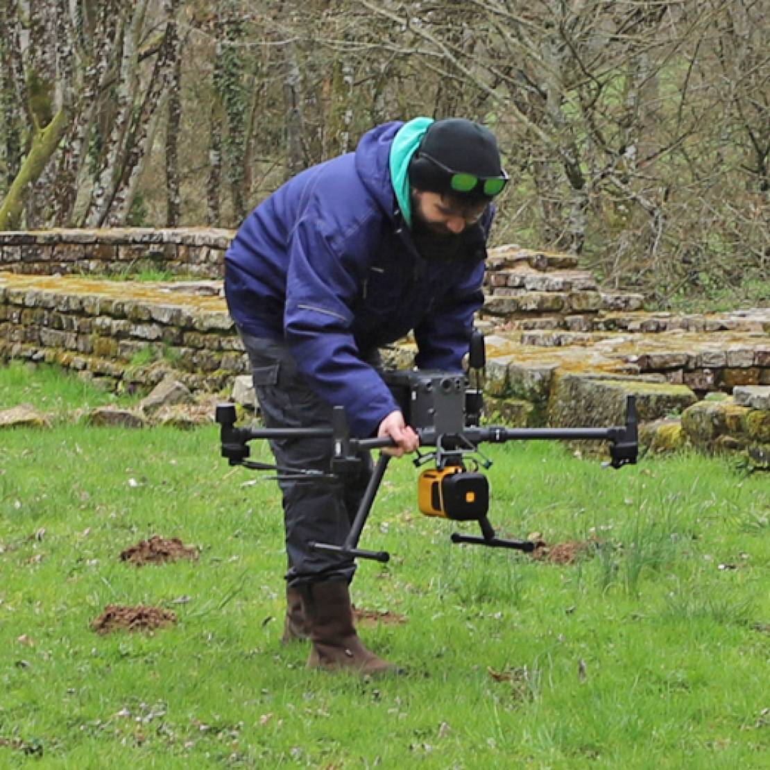 Campagne de relevés LiDAR par drone pour l’action Terrifer