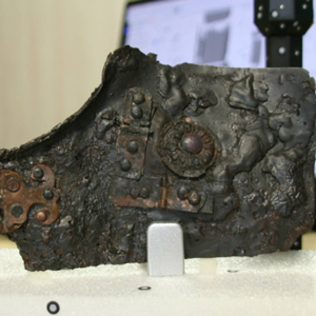 Numérisation d’une armure romaine