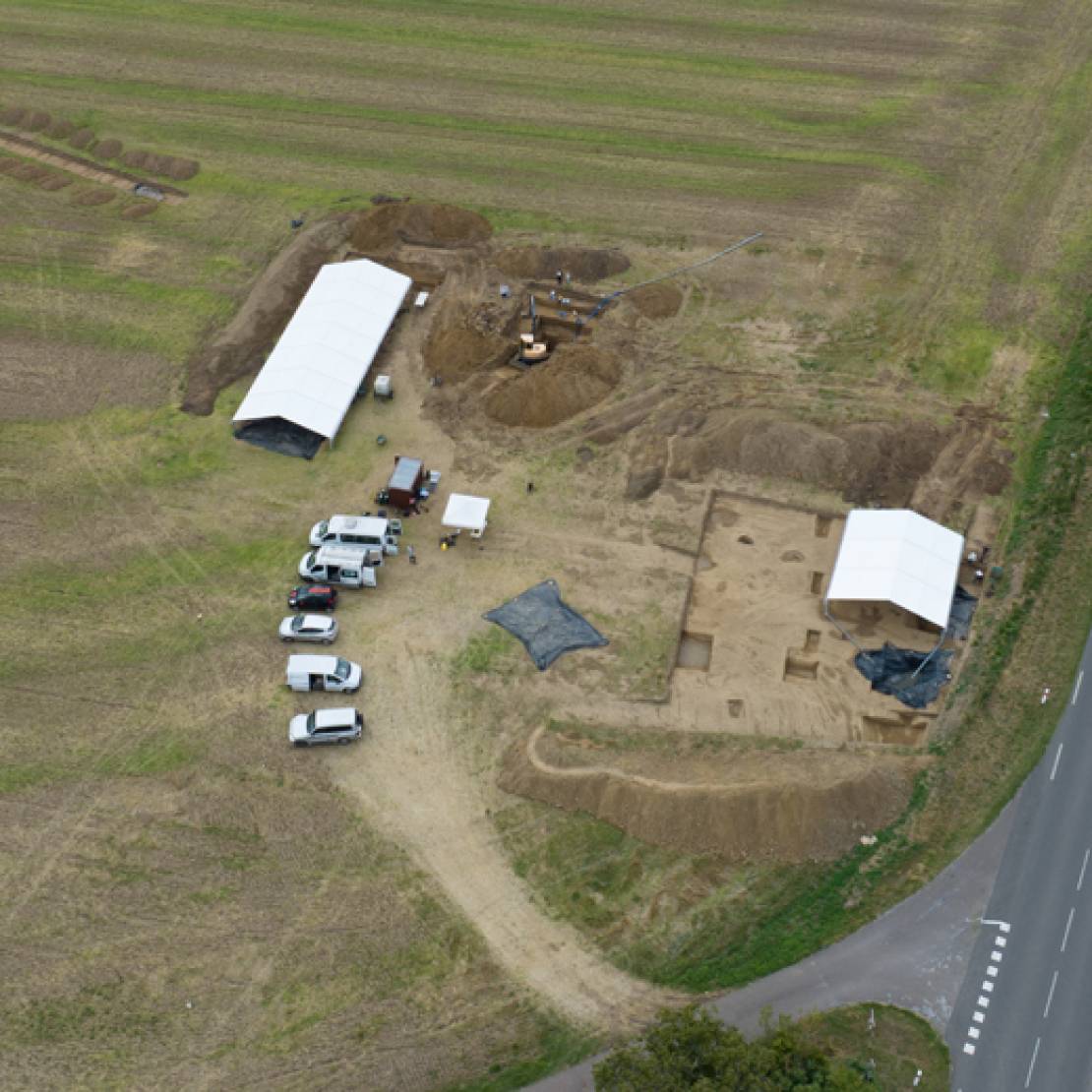 Fouilles 2025 de l’agglomération gauloise de Verdun-sur-le Doubs