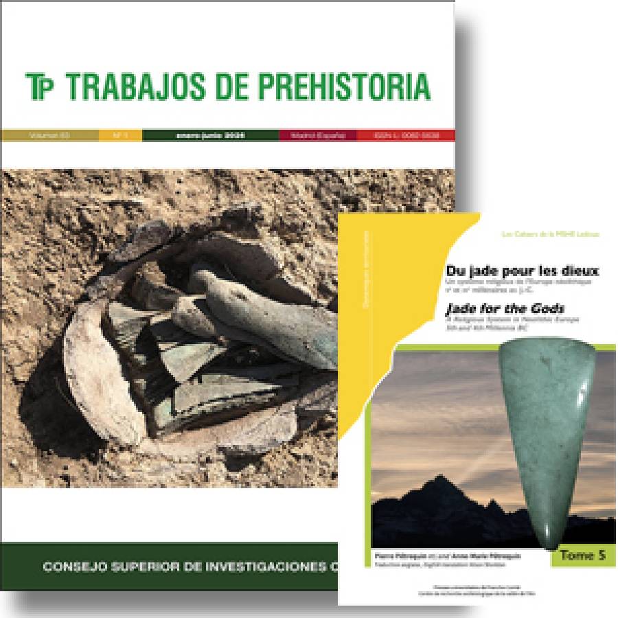 Du jade pour les dieux dans la revue Trabajos de prehistoria